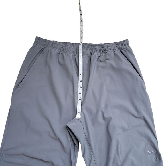 Nike Fit Dry Vented Track Pants Mens Large Gray Swoosh Vintage Y2K - Picture 5 of 12